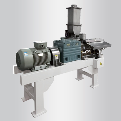 Double screw extruder